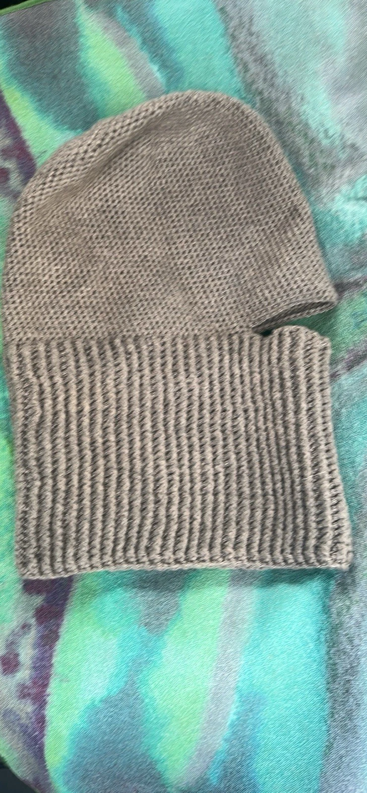 New Balaclava/Beanie Merino Wool. Hand Knit. 🧶 Warm,Durable,Wind/Cold Proof M/L