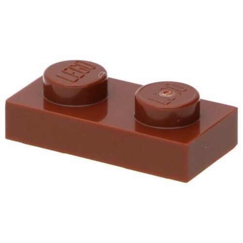 LEGO plate 1 x 2 spikes - junction block building plate parts - Picture 1 of 1