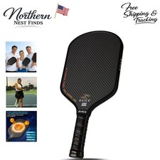 Lightweight 16mm Carbon Fiber Pickleball Paddle - Designed for All Players