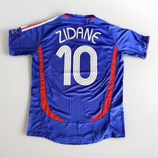 2006-07 Zidane France Home Jersey - Medium