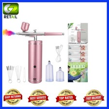 Stylish Airbrush System with 0.35mm Nozzle and Battery Display - Ideal for Art