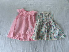 Vintage 1970's/1980's Girls 2T Sleeveless Dresses, Montgomery Ward, Doll Cloths