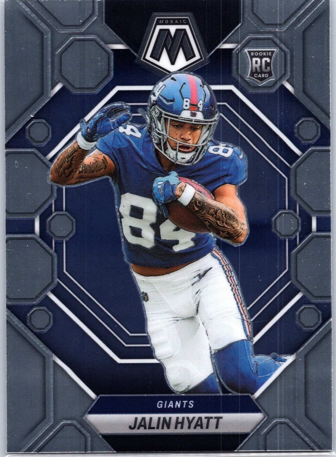 2023 Panini Mosaic #329 Jalin Hyatt New York Giants