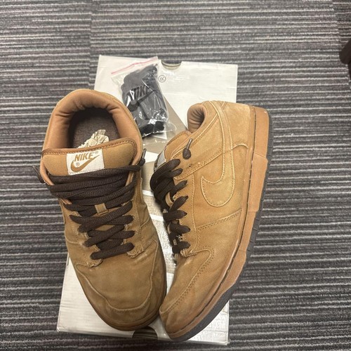 NIKE Men 10.5US Sb Dunk Low Carhartt Shale