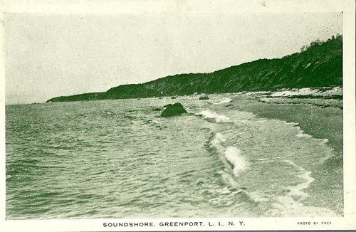 Greenport Long Island Vintage Postkarte Soundshore ca. 1910 New York LI NY - Bild 1 von 3