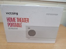 Victsing Home Theater Portable LED Projector