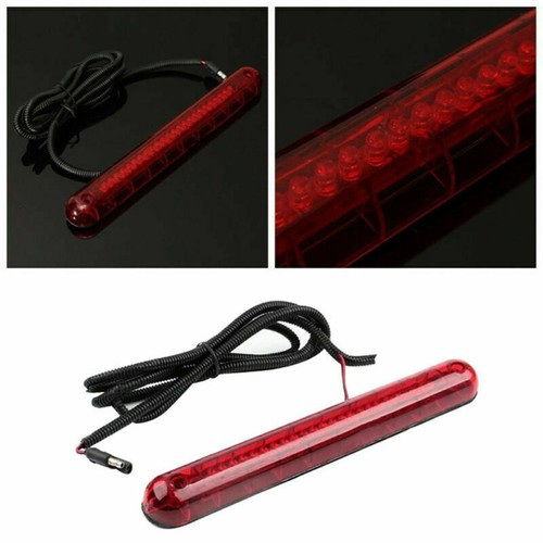 Universal 12V 24 LED Car High Mount Third 3RD Brake Stop Tail Light Lamp Red i - Picture 2 of 12