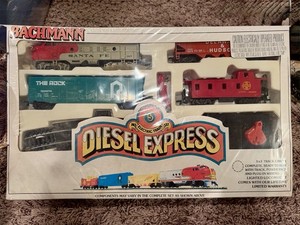 Vintage Bachmann Train Set | eBay
