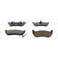 Ferodo BremsbeläGe Bremsbelegsatz Hinten FüR Jeep Wrangler II Cherokee