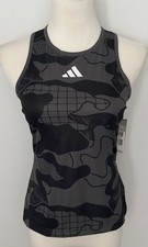 NWT Women's Adidas Club Graph Tank Tennis Top Size S Color Black / Carbon