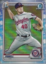2020 Bowman Chrome Draft Refractors #BD120 Holden Powell - BB