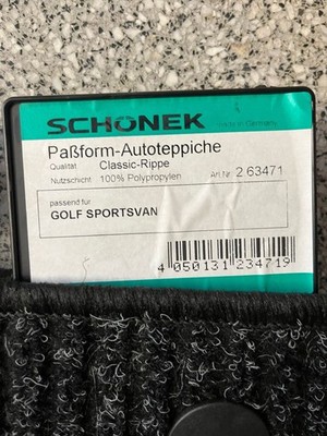 auto teppich VW Golf Schonek
