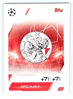 TOPPS UCC Match Attax 2025/26 - AFC Ajax - Team Badge 217 Team Badge