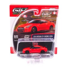 Greenlight 2014 Nissan GT-R Nismo (R35) Red 1:64 Diecast