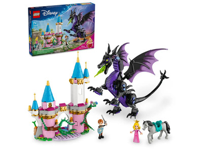 LEGO Disney # 43240 ~ Maleficent's Dragon Form and Aurora's Castle   NEW