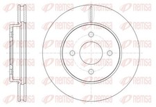 Disco freno anteriore Remsa 61850.10 adatto per Nissan