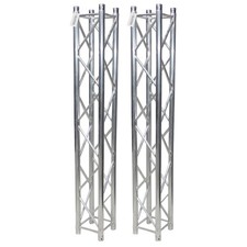 6.56ft/2.0M Lighting Stand Stage Square Aluminum F34 Box Truss Segments Pair