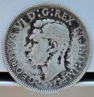 Canada 1943 25 Cents Silver Coin Under Melt