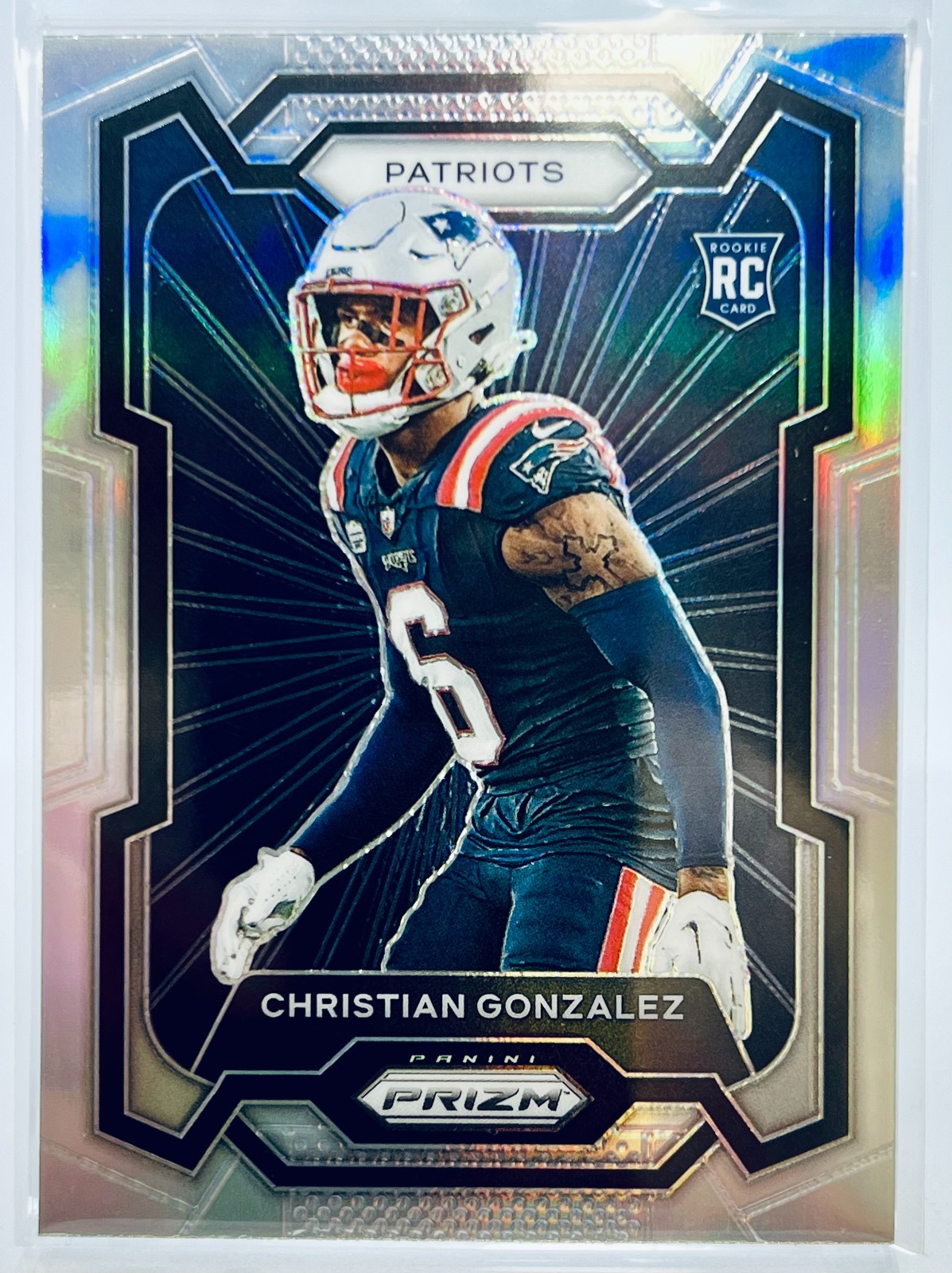 2023 Panini Prizm - Rookie Variation Christian Gonzalez #341 Silver Prizm (RC)
