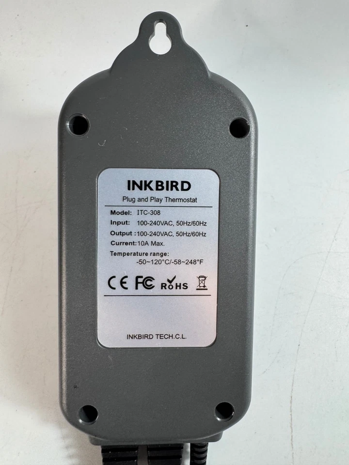 Inkbird ITC-308 Wired Thermostat Heating Cooling Temperature Control -50°C-120°C - Image 4 of 4