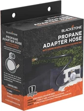Blackstone 3ft Rubber Propane Adapter Hose with Regulator for 20 lb Tank