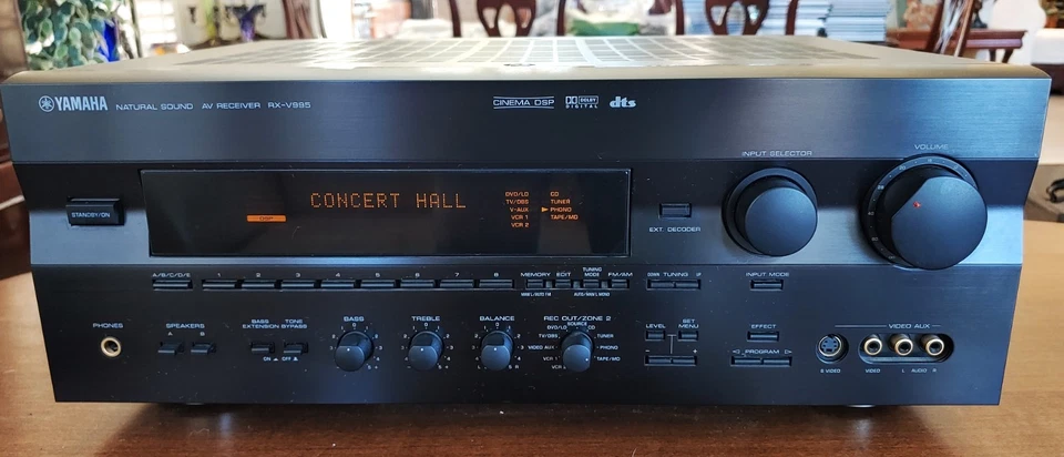 ESTATE Yamaha RX-V995 5.1Ch AV Surround Receiver Remote Bundle TESTED NEAR MINT - Image 2 of 4