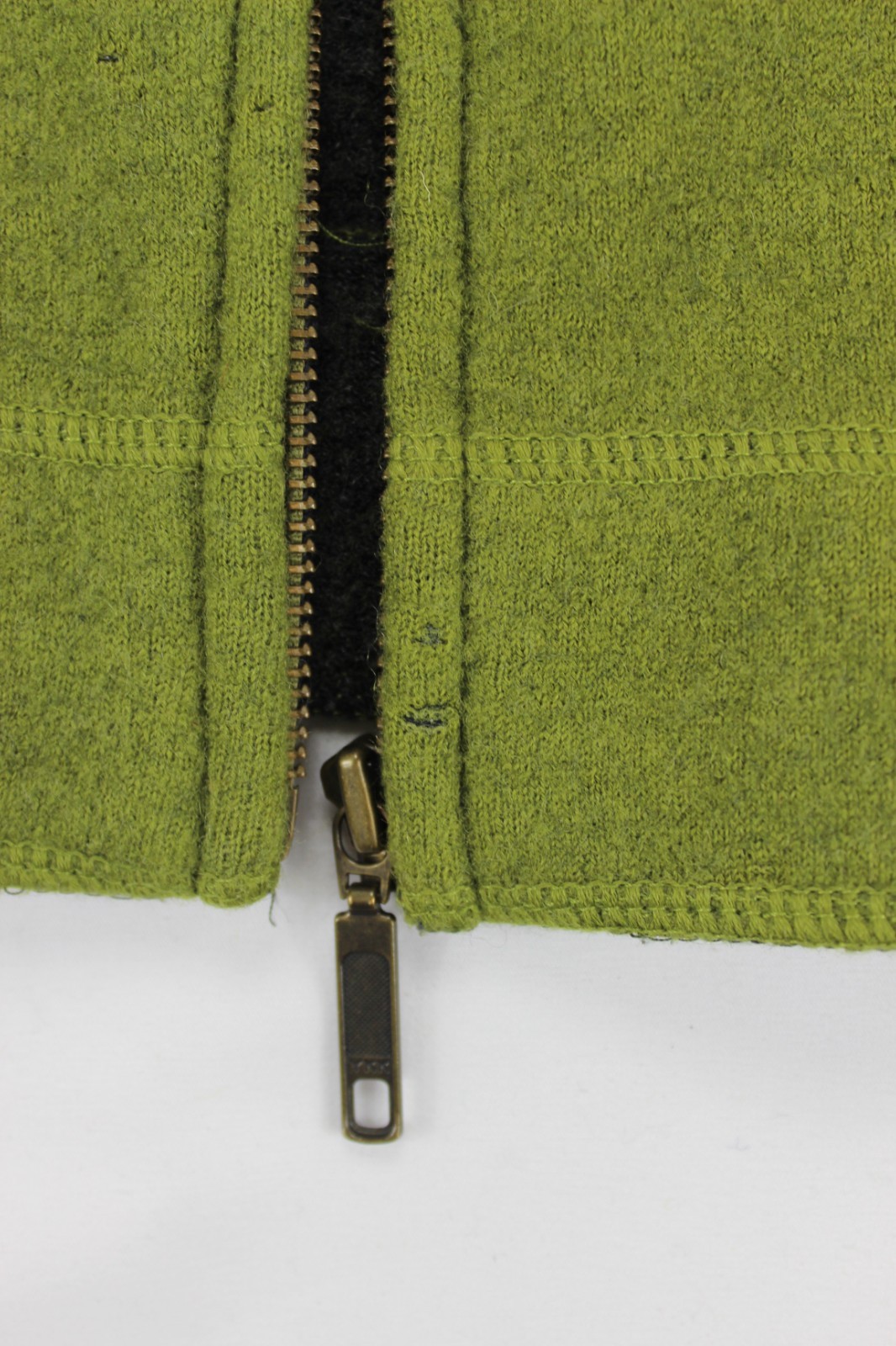 Nomadic Traders Wool Jacket M Green Full Zip Warm… - image 6