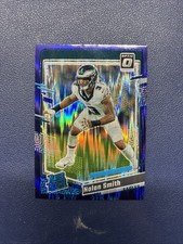 Panini Donruss Optic Rated Rookie Purple Shock Prizm Nolan Smith #283 Eagles