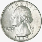 1953 D Washington Quarter 90% Silver