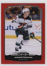 2022-23 O-Pee-Chee Red Border Jonas Brodin #246 9hx