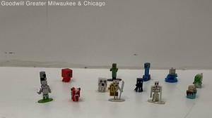 Lot Of Assorted Minecraft Figures