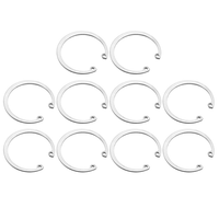 Quarkzman 10 StüCk Sprengringe 58Mm Innen-Sicherungsring Federring 304 Edelstahl
