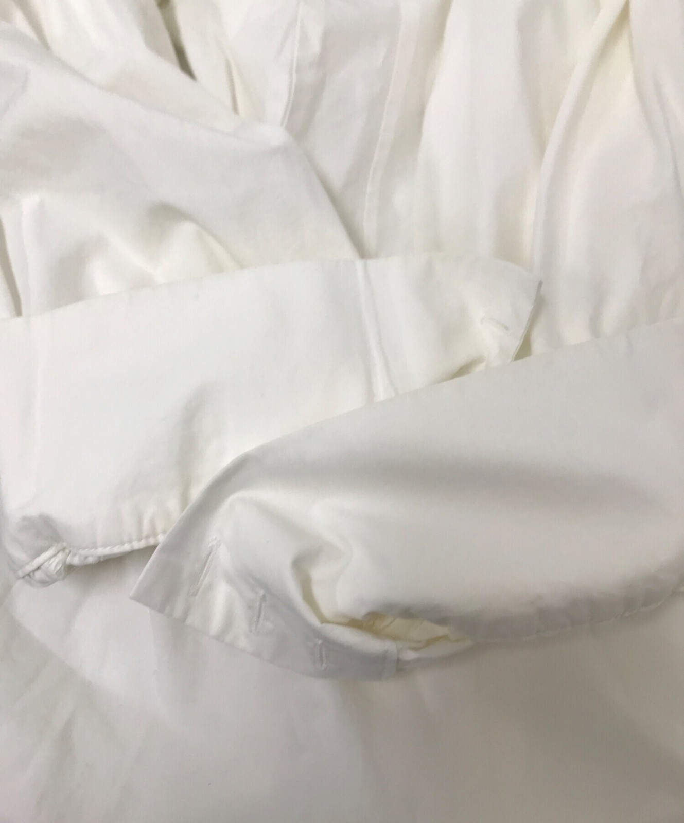 Ameri Peplum Jacket with Puff Blouse/ Beige/ Size… - image 8