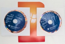 Microsoft Windows 7 Professional Pro Upgrade 32 / 64 Bit DVD  Activation Key