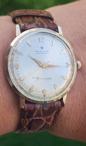 Vintage Hamilton Masterpiece Thin-o-matic Men's Micro Rotor Auto Wristwatch 628 - Picture 20 of 23