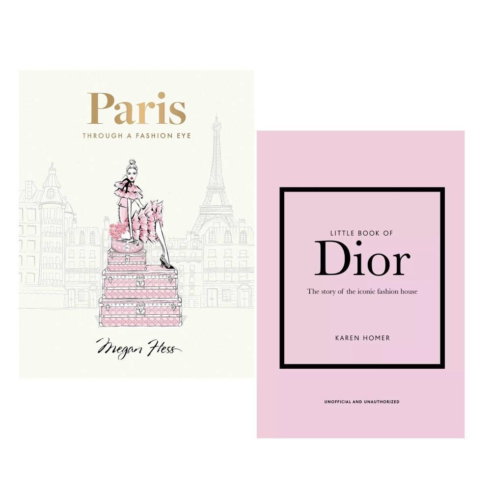 Little Book of Dior,Paris: Through a Fashion Eye 2 Books Collection Set NEW