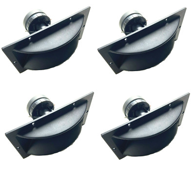 240W 8-Ohms Car Audio Tweeter / Horn compression Driver 5X9 Large Magnet 4 pcs