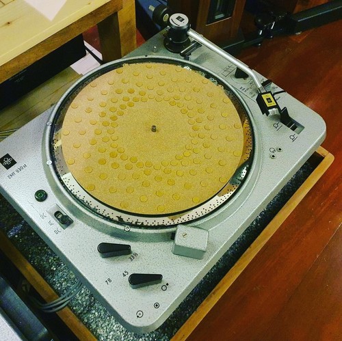 Vibes Audio Lab Turntable Slipmat Handmade Upgrade Thorens, Linn, Pro-Ject, Rega - Picture 5 of 9