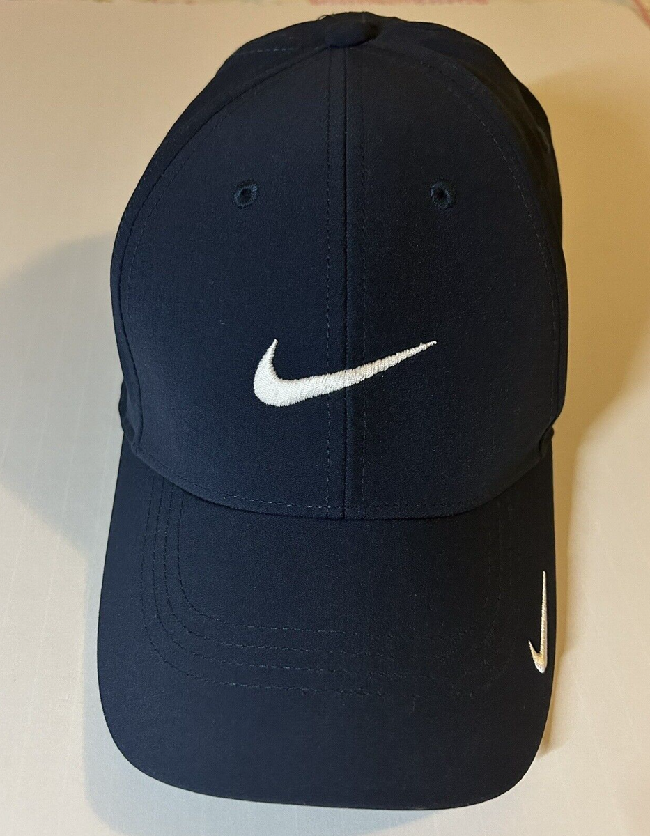 Nike Golf Legacy 91 Mini Swoosh Dri-Fit Hat Navy 779797-451 One