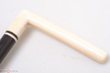 ANTIQUE CANE EBONISED WOOD WALKING STICK SWAGGER 13MM, 0.5 THIN 86.5CM, 34