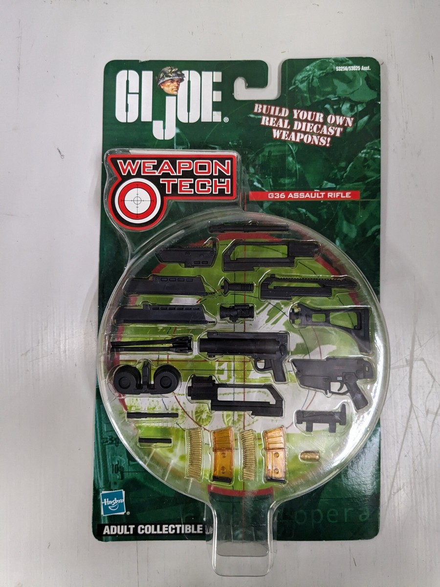 G.I. Joe Weapon Tech G36 Assault Rifle 1:6 scale for 12 G.I. Joe Weapon Tech G36 Assault Rifle 1:6 scale for 12