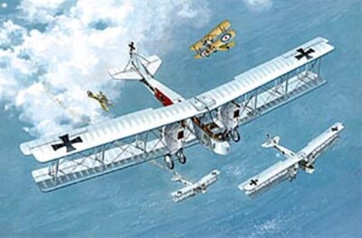 Roden 1/72 Gotha G IV WWI German BiPlane Bomber ROD11 | eBay