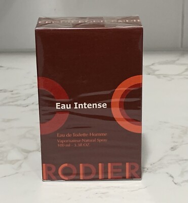 Rodier Eau Intense - 3.3 oz, 100 ml EDT spray for men Sealed