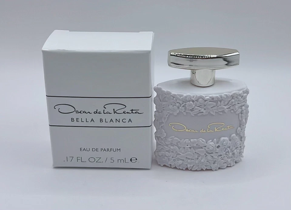 Oscar De La Renta-“Bella Blanca”MINI/VIAJE/SPLASH-EDP-0,17 OZ/5 ML-(NUEVO EN CAJA) Foto 2 de 4