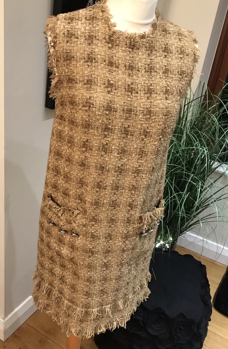 Msgm clearance tweed dress