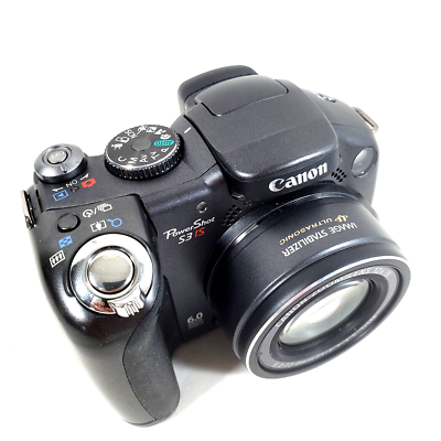 Canon PowerShot S3 IS 1192 Portable 6.0 Mega Digital Camera w