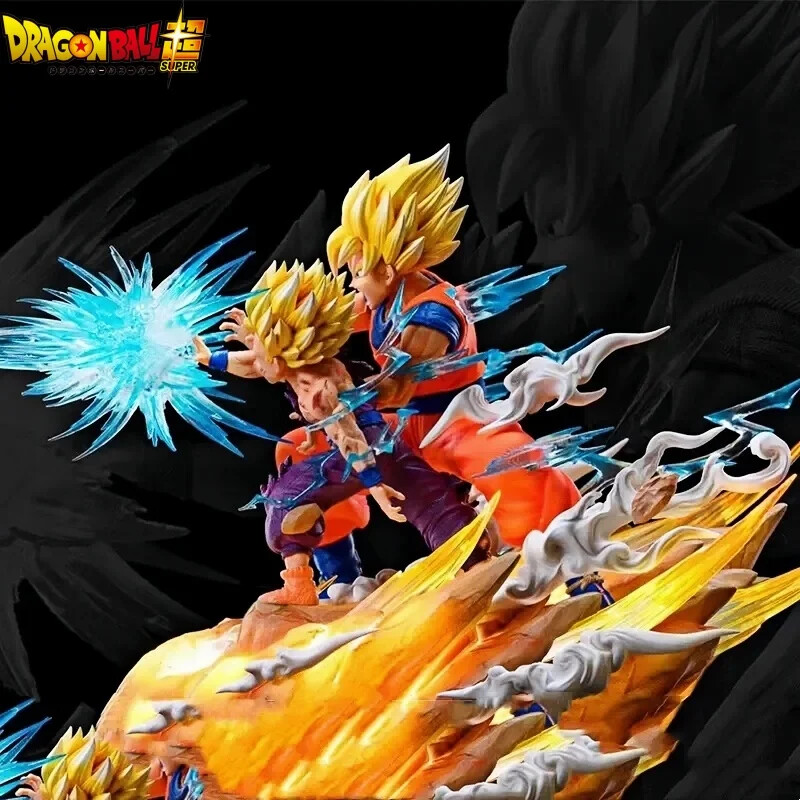 Dragon Ball Z Anime Figura Su Goku Kamehameha Figura Cell Kakarpossible Super
