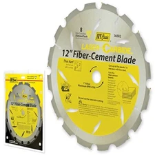 IVY Classic 36502 12-In 8 Tooth Fiber-Cement Cutting Diamond Circular Saw Blade