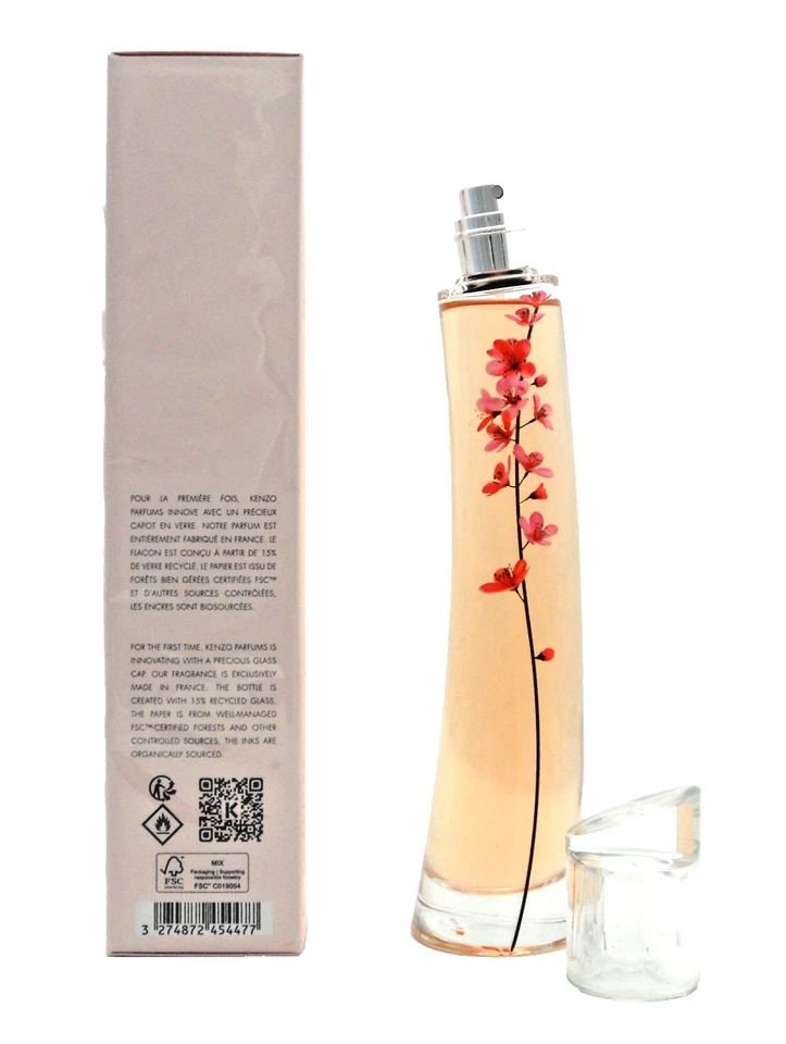 Цветочная икебана от Kenzo 2,5 унции Туалетная вода спрей для женщин. Новая запечатанная коробка - Изображение 3 из 4