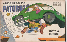 ANDANZAS DE PATORUZU 361 "¡PATA A FONDO!" DANTE QUINTERNO 1980 ARGENTINA